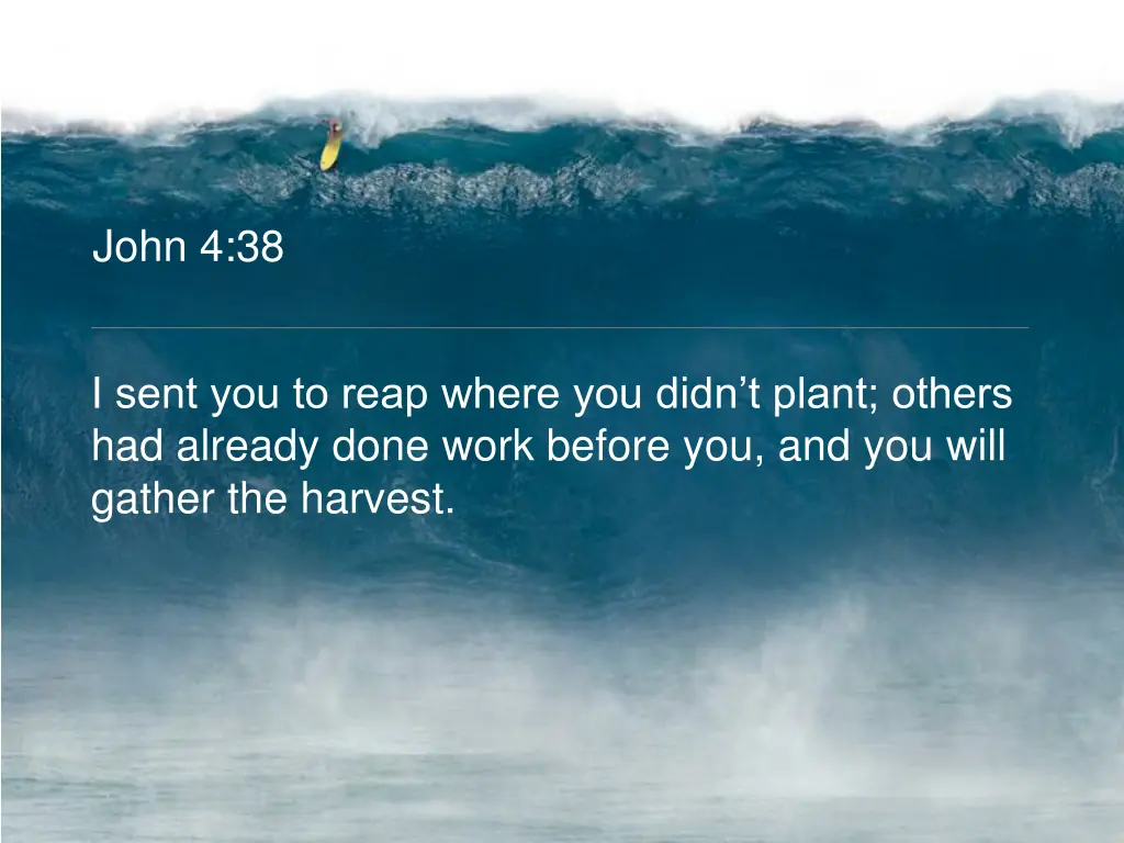 john 4 38