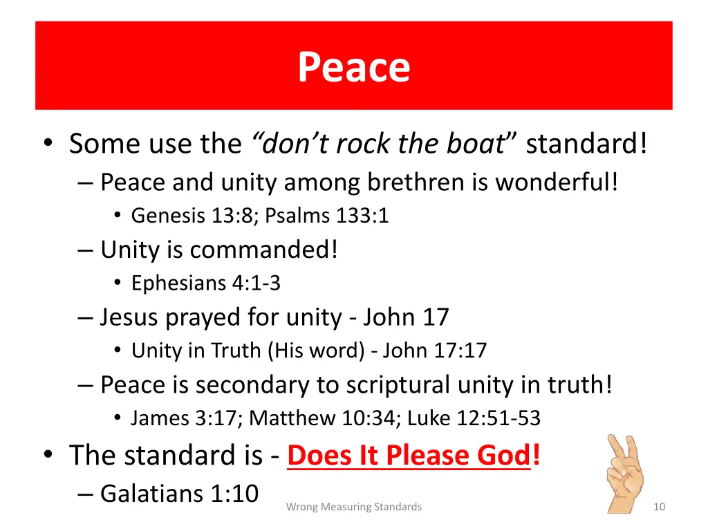 peace