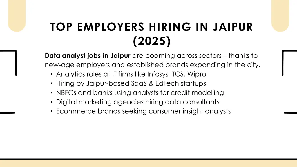 top employers hiring in jaipur 2025 data analyst