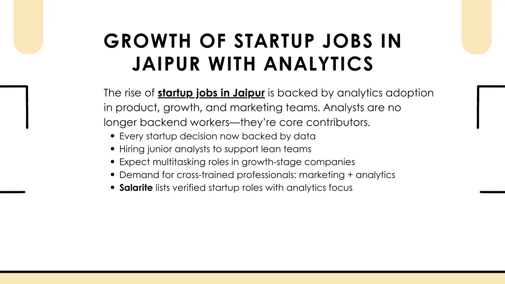 growth of startup jobs in jaipur with analytics