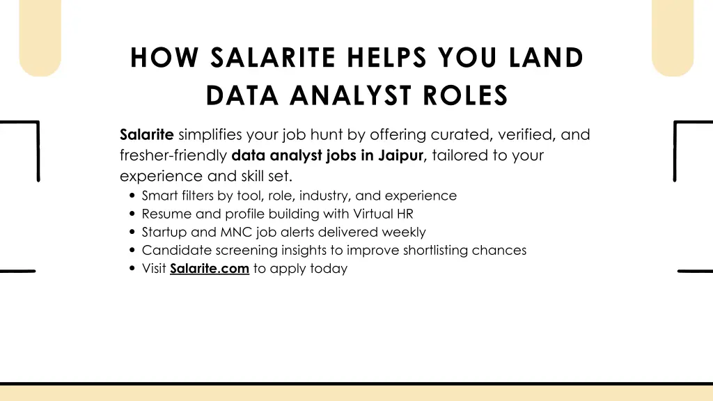 how salarite helps you land data analyst roles