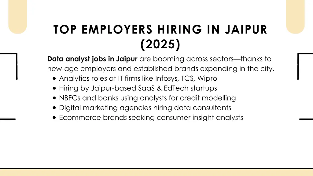 top employers hiring in jaipur 2025 data analyst