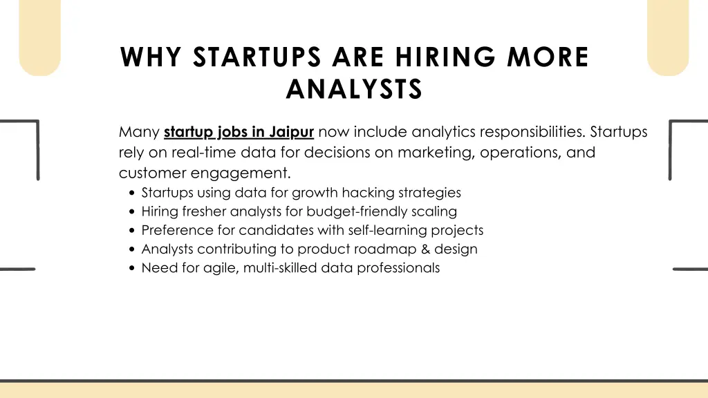 why startups are hiring more analysts