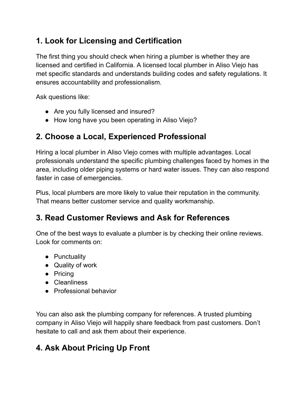 1 look for licensing and certification
