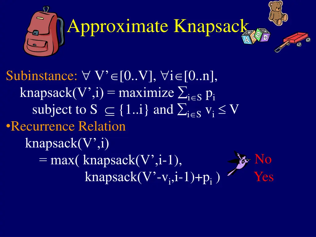 approximate knapsack 4