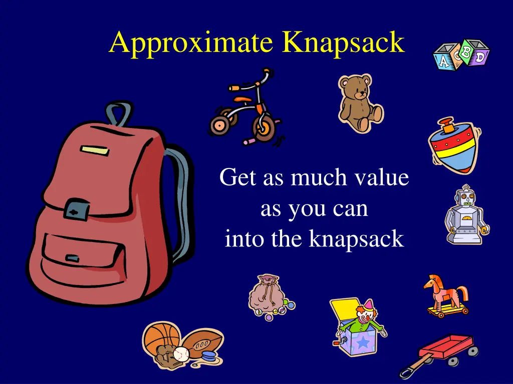 approximate knapsack