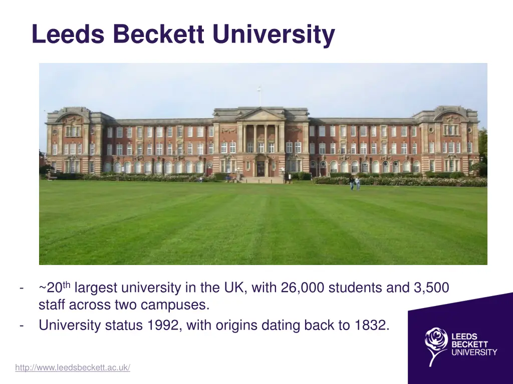 leeds beckett university