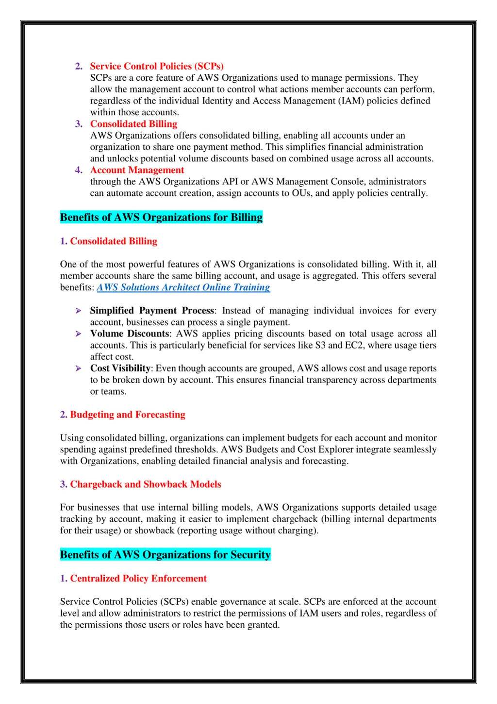 2 service control policies scps scps are a core