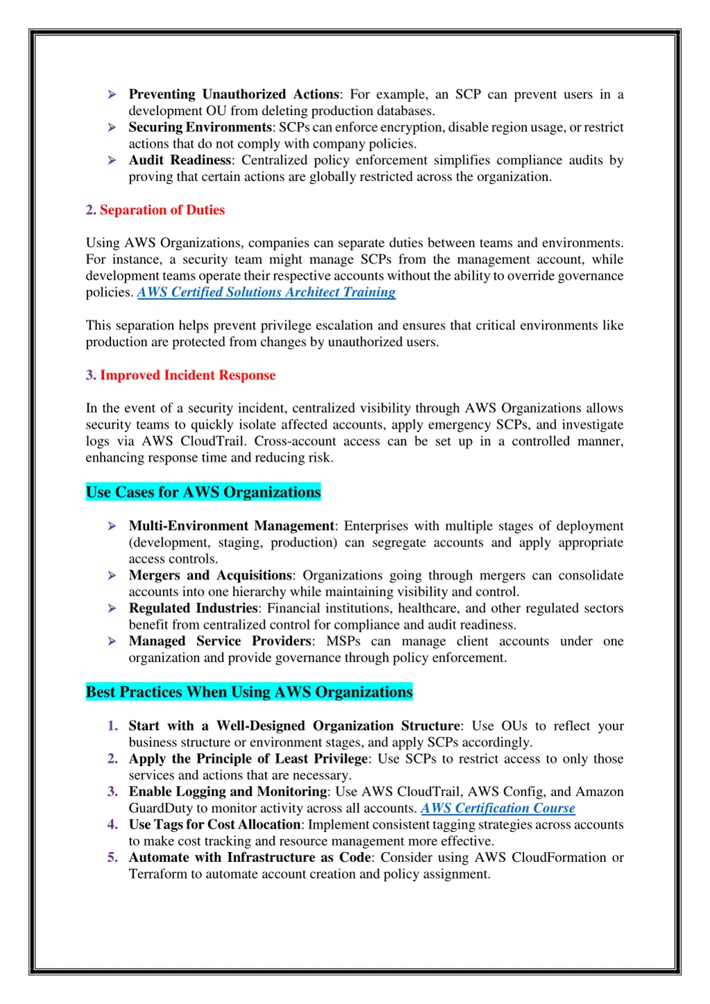 preventing unauthorized actions for example