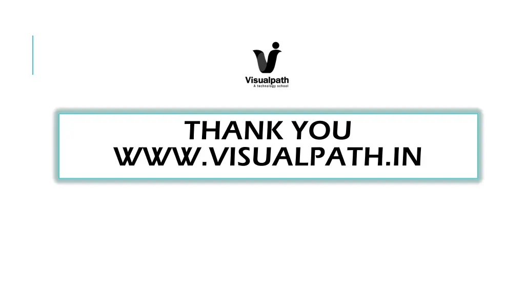 thank you www visualpath in