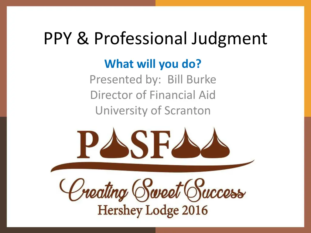 ppy professional judgment