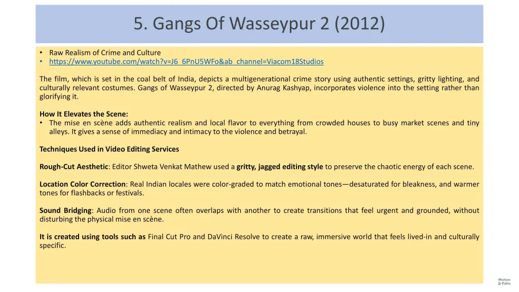 5 gangs of wasseypur 2 2012