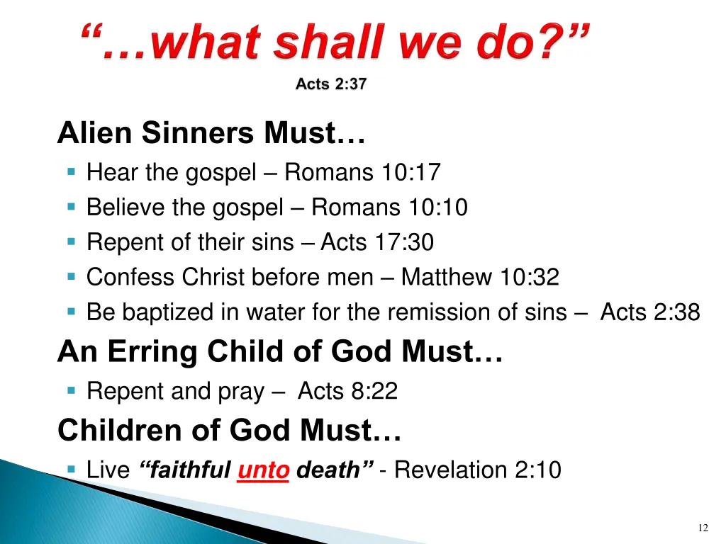 alien sinners must hear the gospel romans
