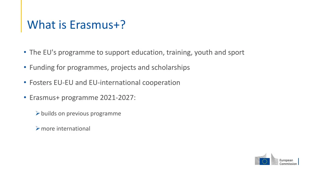 what is erasmus