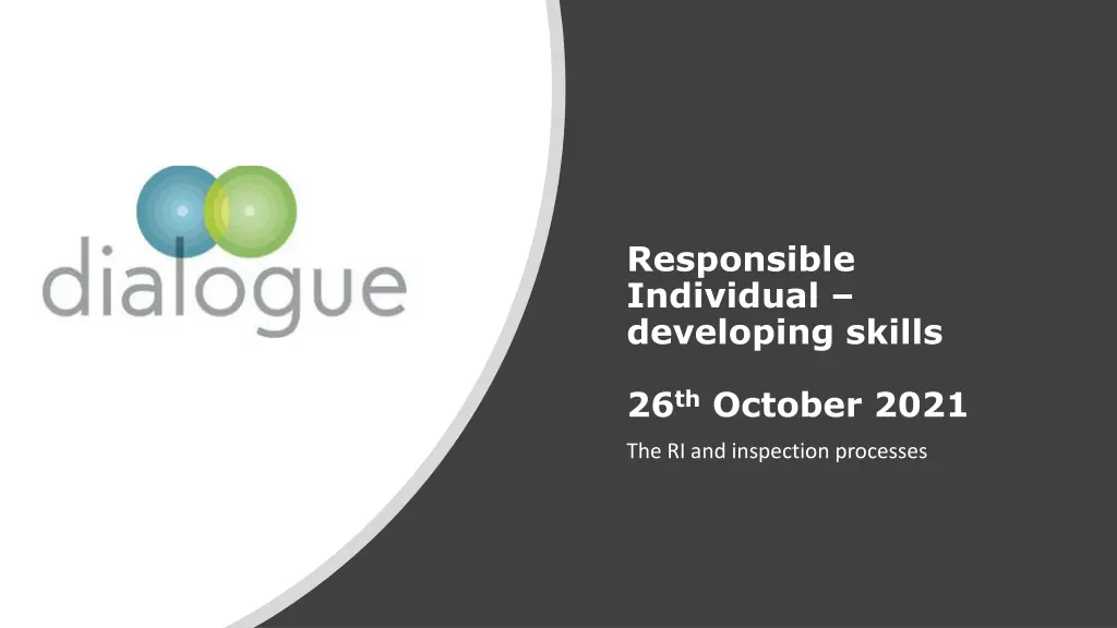 responsible individual developing skills