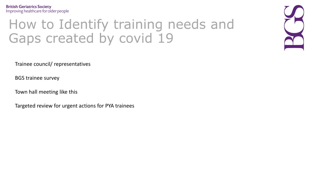 how to identify training needs and gaps created