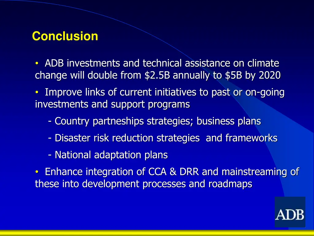 conclusion
