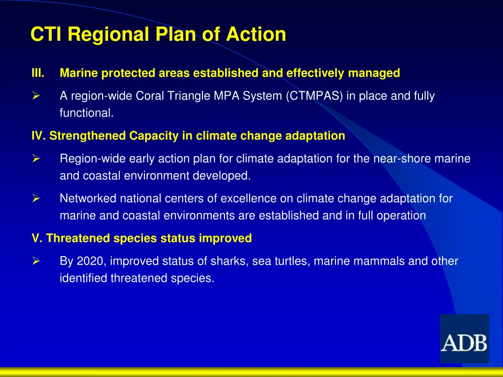 cti regional plan of action 1