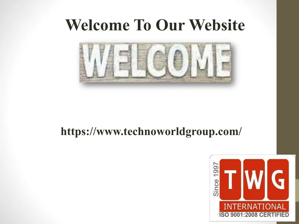 welcome to our website