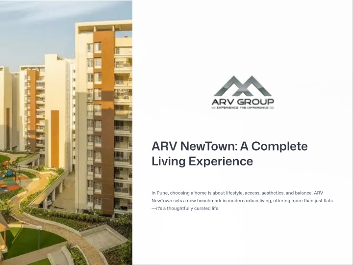 arv newtown a complete living experience