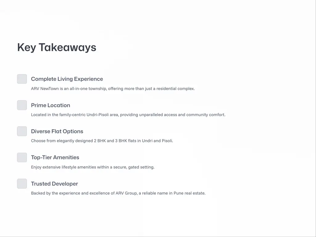 key takeaways
