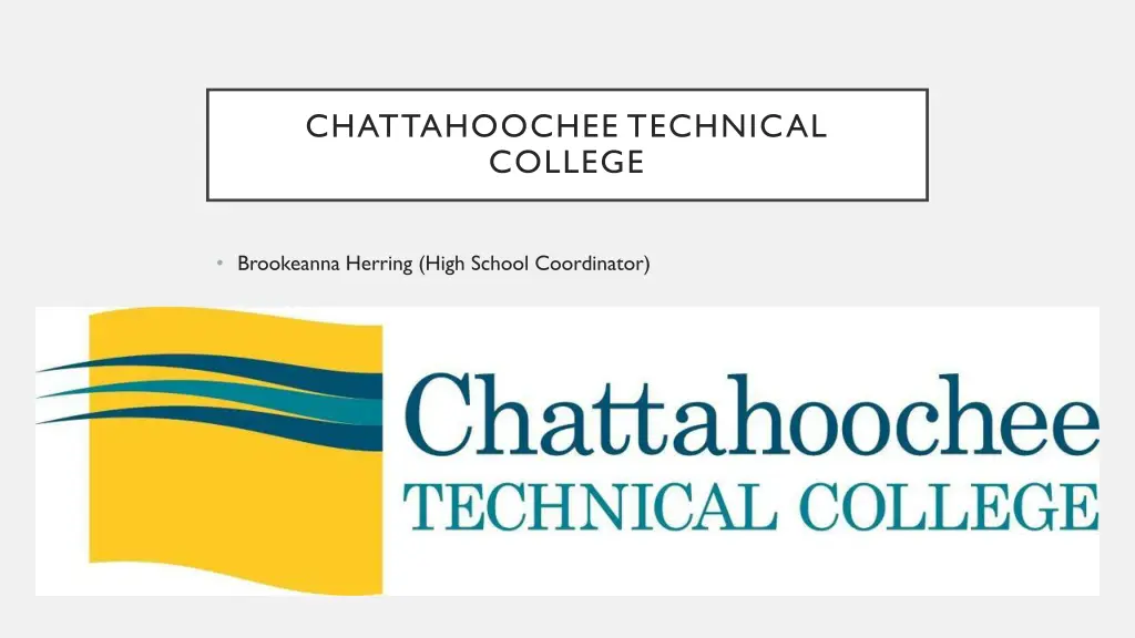 chattahoochee technical college