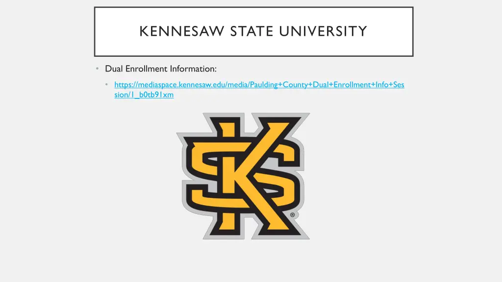 kennesaw state university