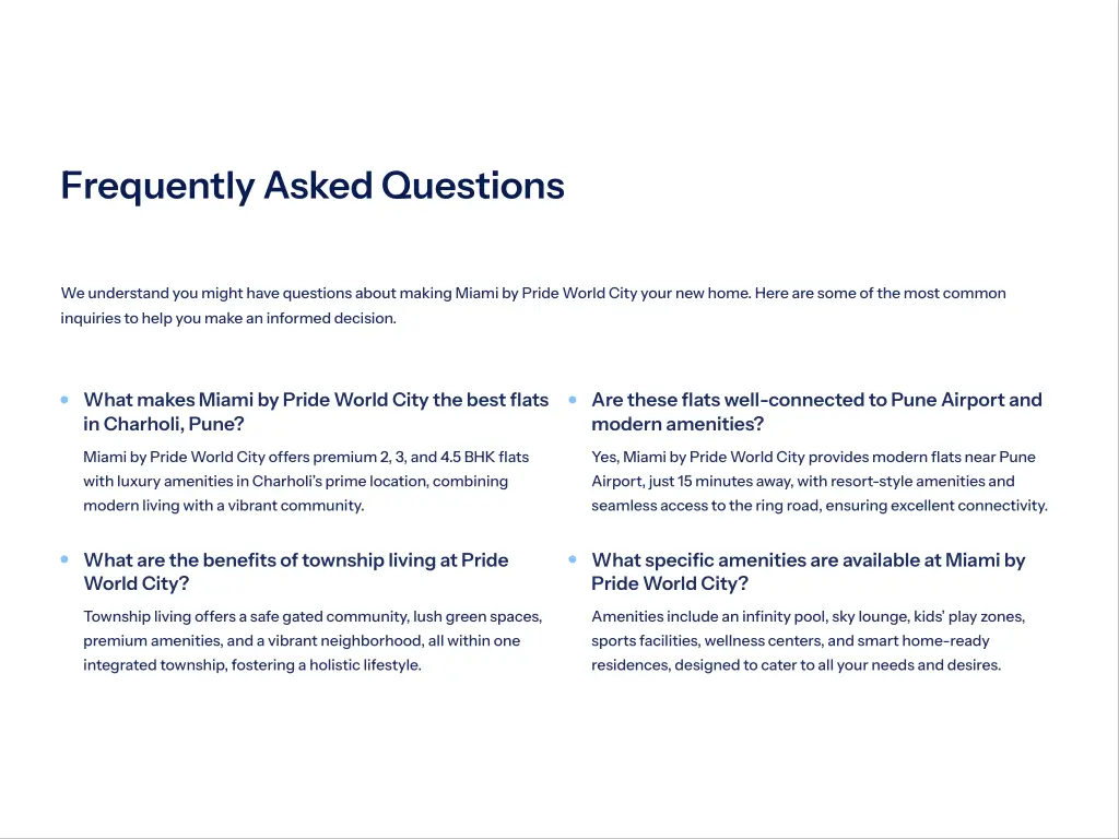 frequently asked questions