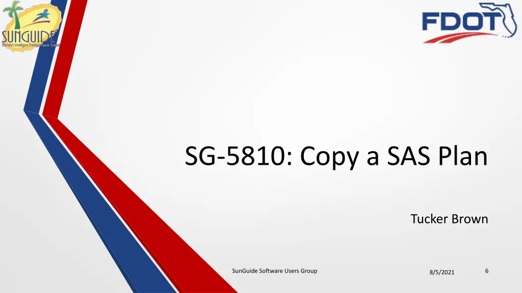 sg 5810 copy a sas plan