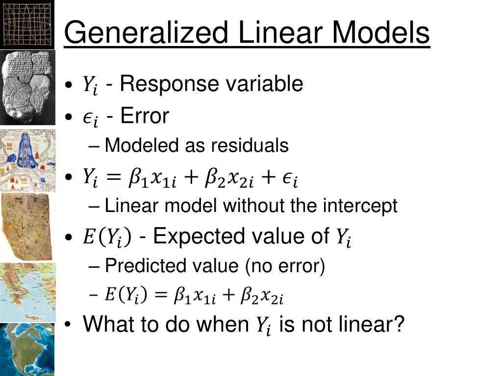generalized linear models