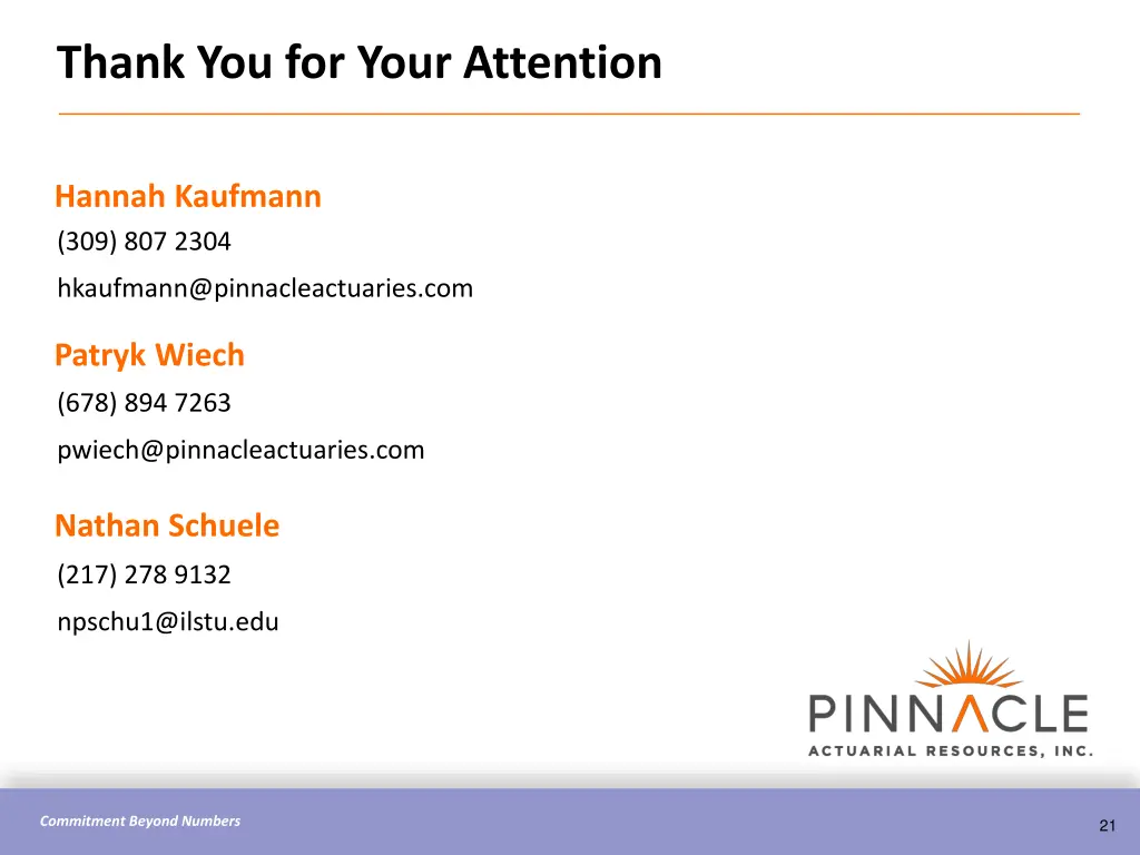 thank you for your attention