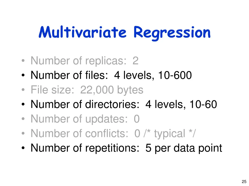 multivariate regression