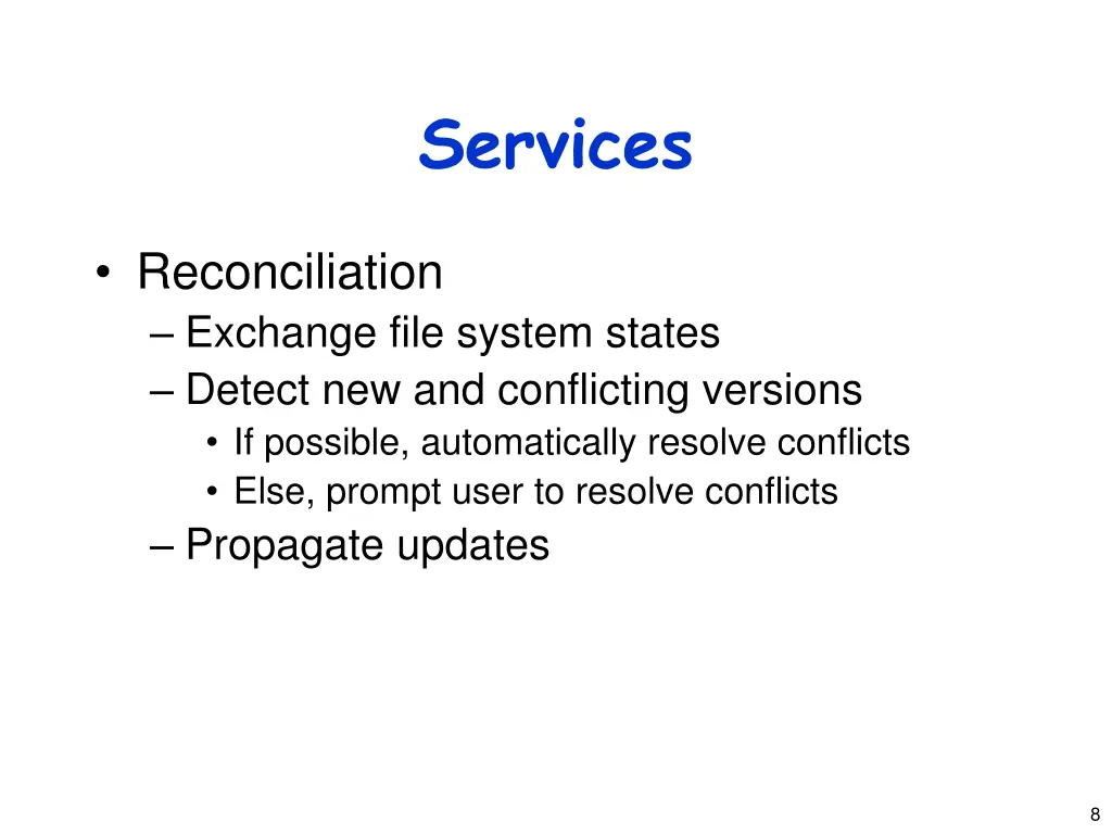 services