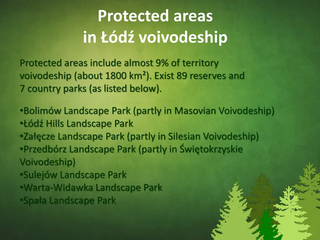 protected areas in d v oivodeship