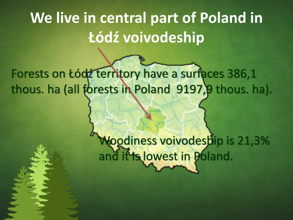 we live in central part of poland in d voivodeship