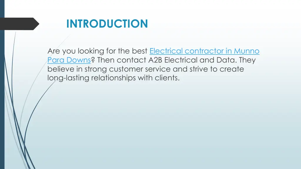 introduction
