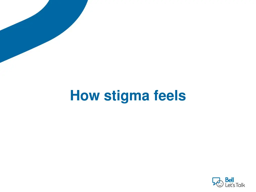 how stigma feels