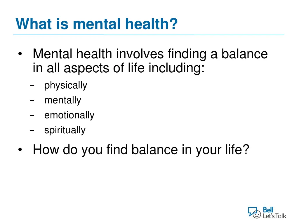 what is mental health