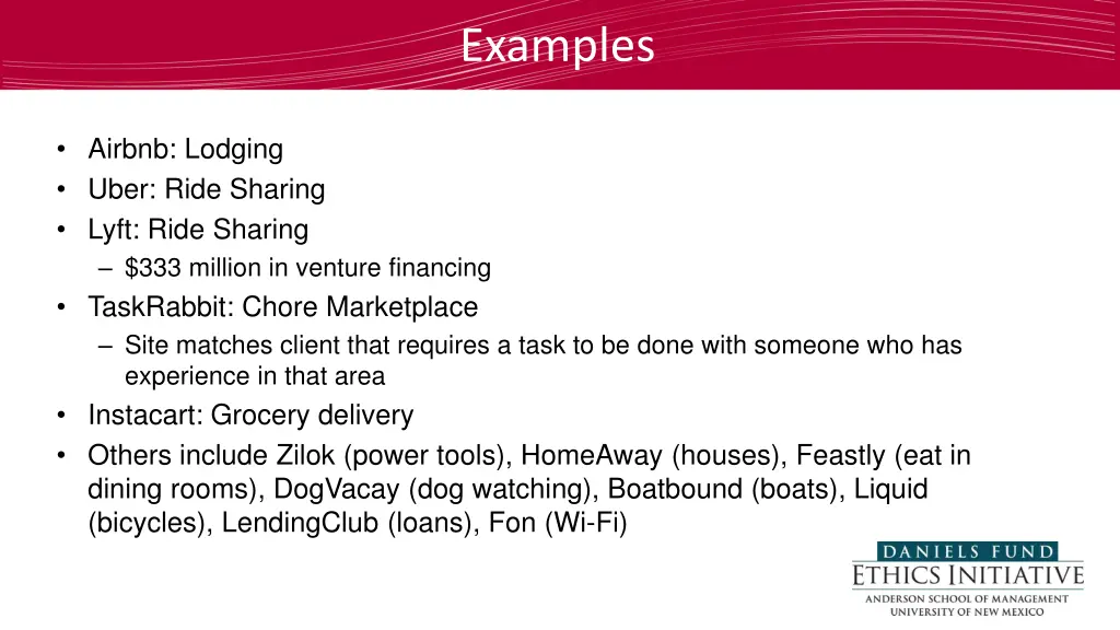 examples