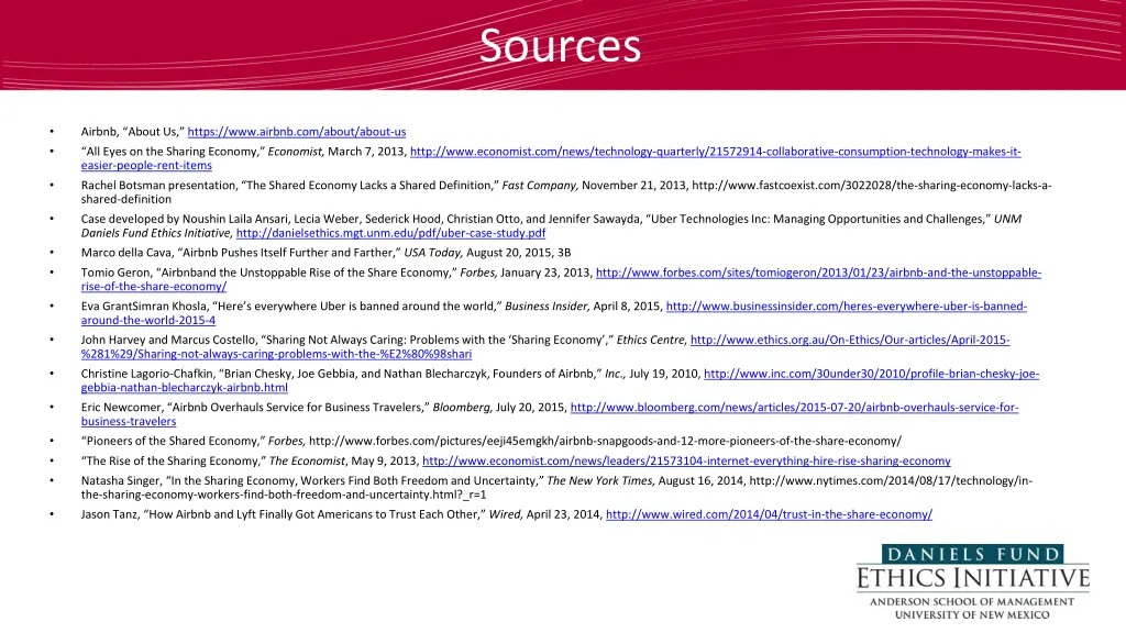 sources