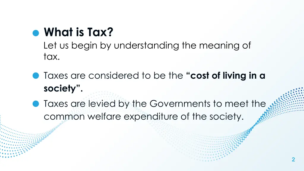 what is tax let us begin by understanding