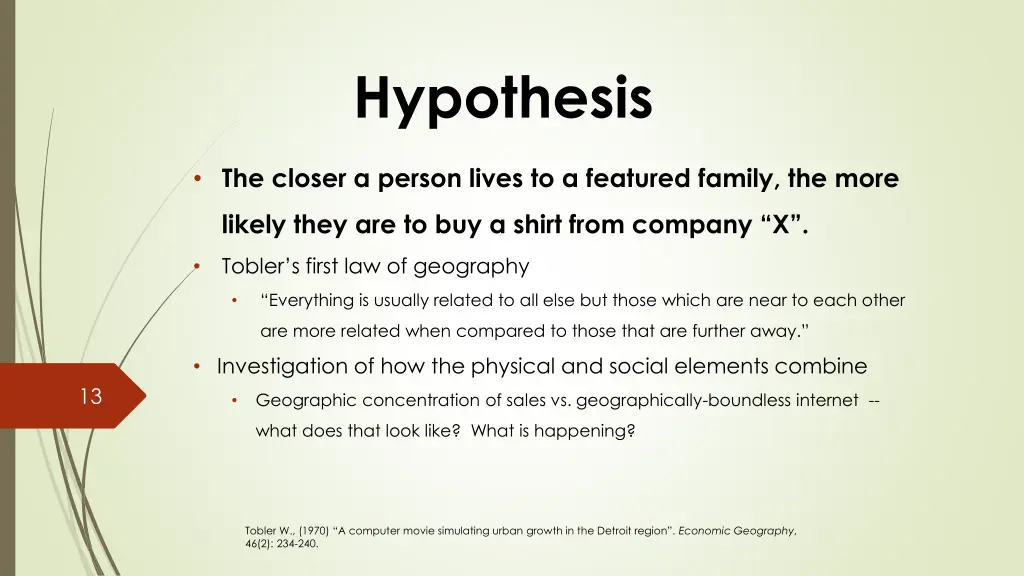 hypothesis