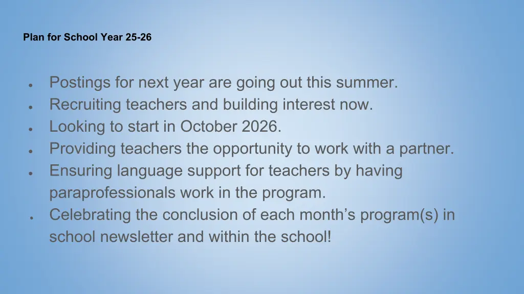 plan for school year 25 26