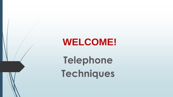 welcome