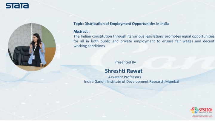 topic distribution of employment opportunities