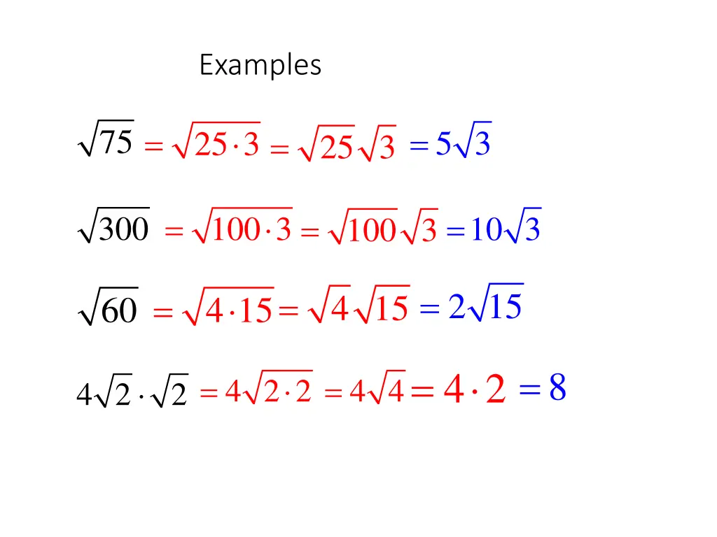 examples 1