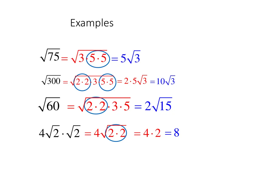 examples