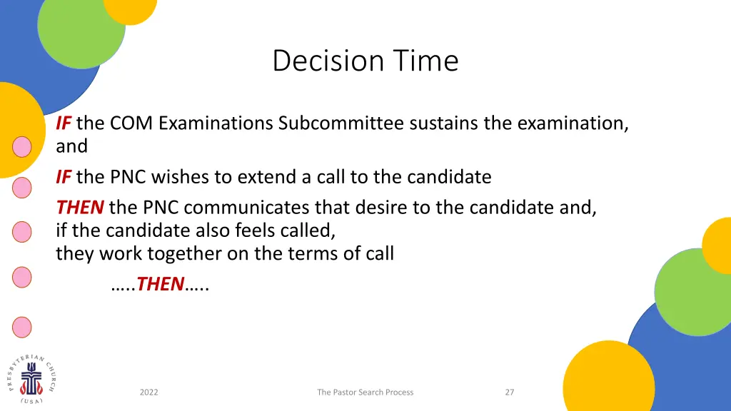 decision time