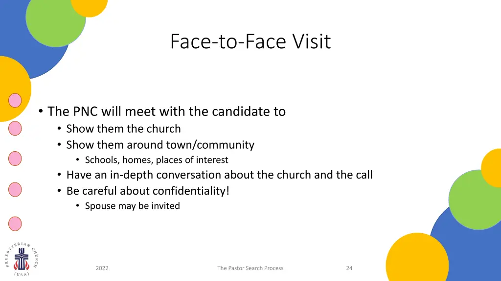 face to face visit