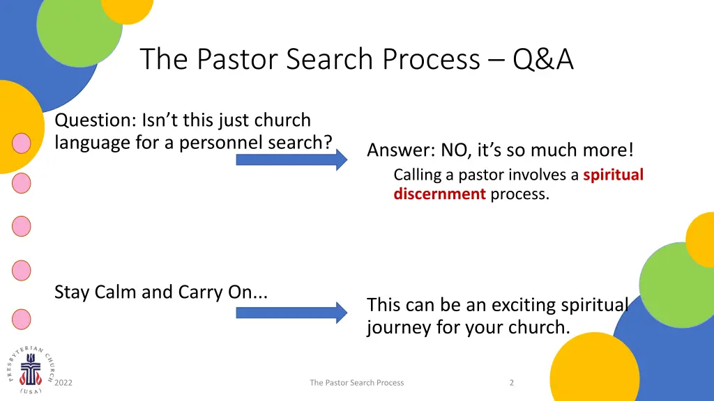 the pastor search process q a